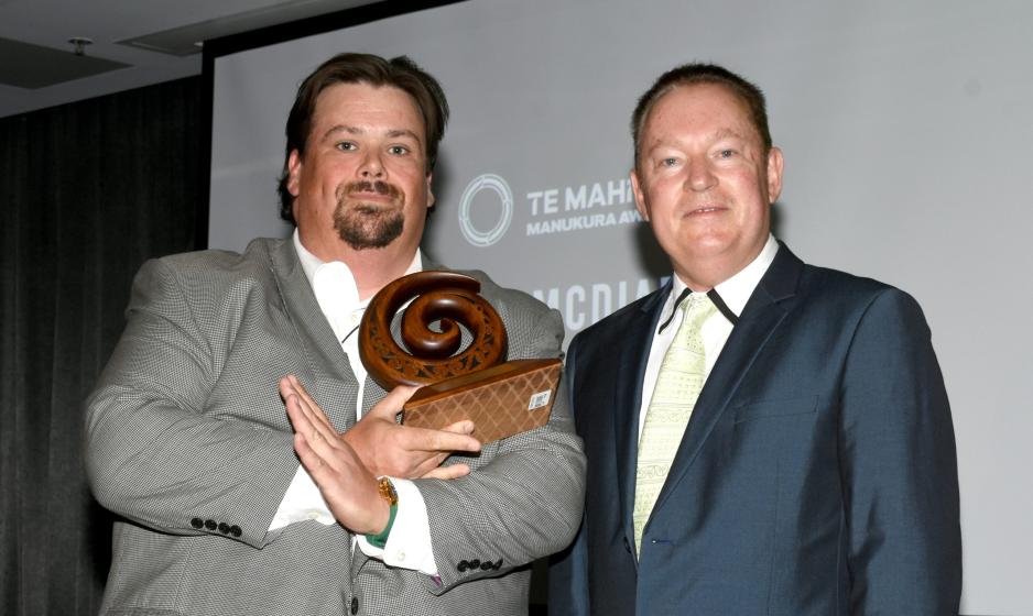 James McDiarmid – Exercise Manukura Award winner